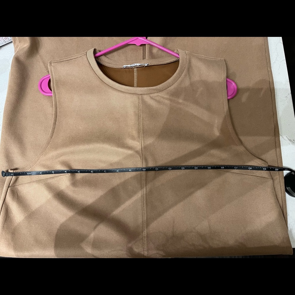 Zara Sleeveless Dress with Pockets Size XL - Picture 12 of 12
